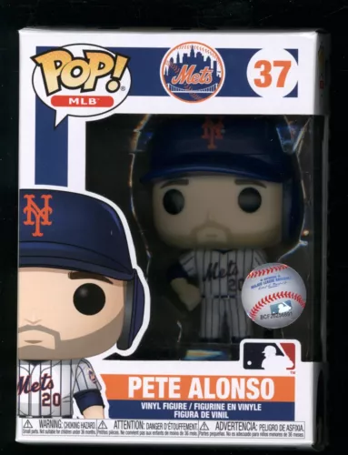 J Funko POP! Official MLB Baseball Pete Alonso #37 New York Mets