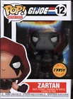 J Funko POP! Retro Toys | G.I. JOE ZARTAN #12 Limited Edition Chase + Protector