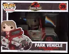 J Funko POP! Rides Jurassic Park 25th Anniversary Ellie Sattler Park Vehicle #39