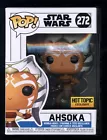 J Funko POP! Star Wars | AHSOKA #272 Hot Topic Exclusive in a Shield Protector