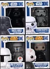 J Funko POP Star Wars Blue Box LOT of 4 Boba Fett Unmasked Darth Vader Exclusive