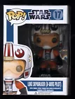 J Funko POP! Star Wars Blue Box Luke Skywalker (X-Wing Pilot) #17 w/ Protector