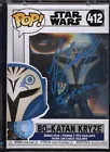 J Funko POP! Star Wars | Bo-Katan Kryze #412 | Katee Sackhoff SWAU AUTO | Armor