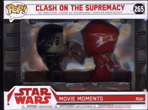 J Funko POP! Star Wars Movie Moments Clash on the Supremacy 265 Kylo Ren vs