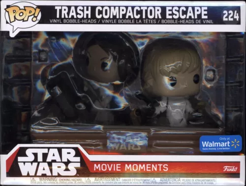 J Funko POP Star Wars Movie Moments Trash Compactor Escape 224 Walmart Protector