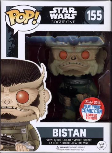 J Funko POP! Star Wars Rogue One BISTAN #155 | New York Comic Con Exclusive | LE