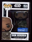 J Funko POP! Star Wars Rogue One | Saw Gererra #153 Walmart Exclusive w/ Shield