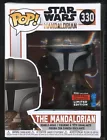 J Funko POP! Star Wars The Mandalorian #330 LE NYCC Exclusive with Protector