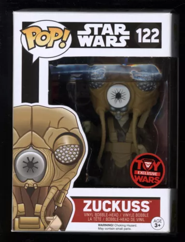 J Funko POP! Star Wars | Yuckuss #122 | Toy Wars Exclusive w/ Shield Protector