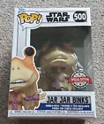 Jar Jar Binks Funko Pop Figure 500 Star Wars Movies Special Edition