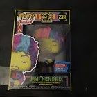 Jimi Hendrix #239 Black Light Funko Pop NYCC Shared Exclusive - In Protector