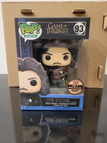 Jon Snow Wildling - Game of Thrones #93 - Funko Pop Digital - Limited