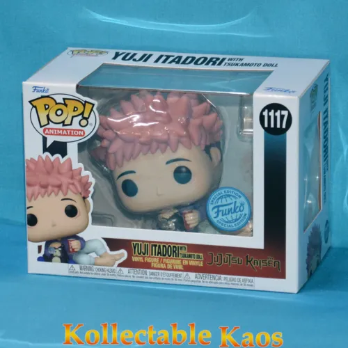 Jujutsu Kaisen - Yuji Itadori with Tsukamoto Doll Pop! Vinyl Figure (RS) #1117