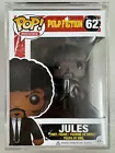 Jules 62 ~ Pulp Fiction ~ Funko Pop Vinyl ~ RARE ~ Samuel Jackson + HARDCASE