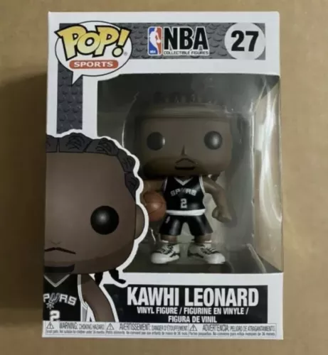 Kawhi Leonard Funko Pop 27 Vaulted NBA San Antonio Spurs Vinyl Figure New In Box