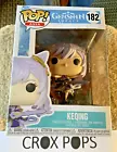 KEQING 182 GENSHIN IMPACT Asia Funko Pop Vinyl New in Mint Box + Protector