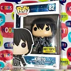 Kirito: Sword Art Online Funko Pop 82 Hot Topic Exclusive + Protector