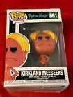 KIRKLAND MEESEEKS 661 RICK & MORTY FUNKO POP NEW IN PROTECTOR LITE WEAR