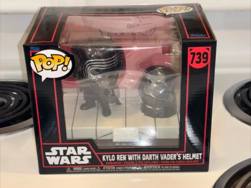 Kylo Ren With Darth Vader’s Helmet #739 Funko Pop NEW - IN-HAND, RARE