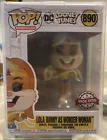 Lola Bunny As Wonder Woman #890 - DC Looney Tunes - Funko Pop! + Pop Protector