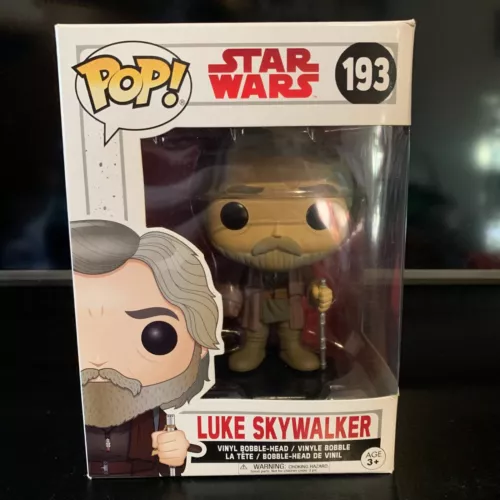 Luke Skywalker #193 Funko POP Star Wars Vinyl Figure New In Damaged Box