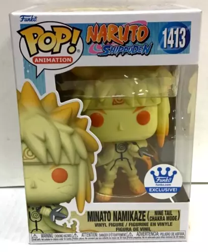 MA3 Funko Pop! Naruto Shippuden Minato Namikaze (Nine Tail Chakra Mode) #1413