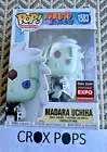 MADARA UCHIHA EXPO 1583 NARUTO Funko Pop Vinyl New in Mint Box + Protector