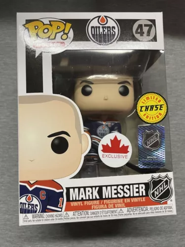 Mark Messier w / Stanley Cup - Edmonton Oilers CHASE #47 Funko Pop!