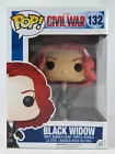 Marvel Funko Pop - Black Widow - Civil War - No. 132 - Free Protector