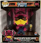 Marvel Funko Pop! Galactus with Silver Surfer #809 Black Light Neon PX 10 Inch