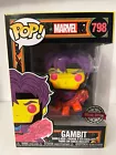 Marvel Funko Pop X-Men Gambit #798 Blacklight Special Edition Sticker