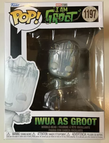 Marvel I am Groot #1197 IWUA as Groot Funko Pop! Vinyl Figure Exclusive Mint