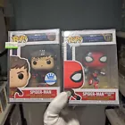 Marvel Spider-Man #1169 Funko Shop Exclusive & Integrated Suit Funko Pop Set