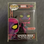 Marvel Spider-man Funko PopBlack light 652 W/PROTECTOR