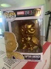 Marvel Studios The First Ten Years - Captain American #377 Chrome Pop! Vinyl