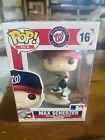 Max Scherzer Funko Pop Washington Nationals #16 With Pop Protector