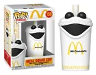 McDonald's Meal Squad Drink Cup Ad ICON Vinyl POP Figure Toy #150 FUNKO NIB