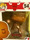 Michael Jordan MJ #54 Gold Chrome Pop Funko Basketball Sports NBA Chicago Bulls