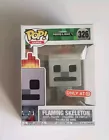 Minecraft Flaming Skeleton Funko Pop! (326) Target Exclusive W/ Protector.