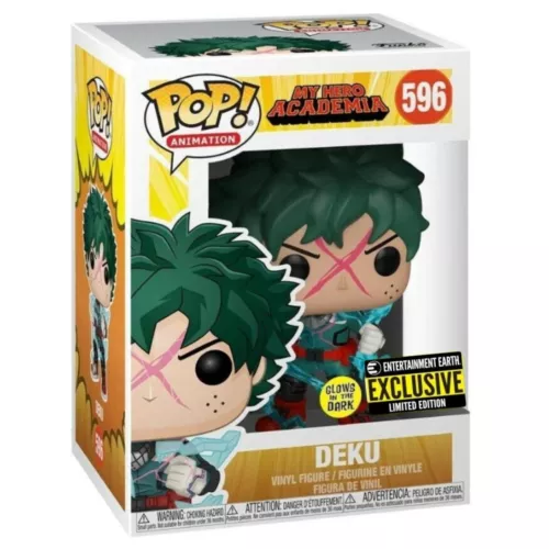 My Hero Academia - Deku [Full Cowl] (Glow Entertainment Earth) #596 Funko Pop!