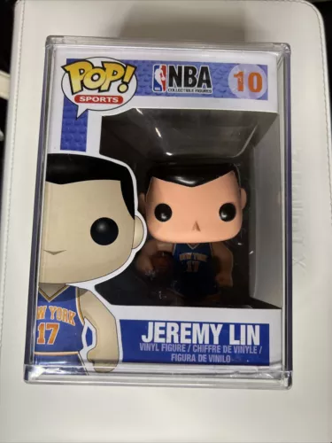 NBA Funko POP! Vinyl Jeremy Lin Linsanity New York Knicks #10 Rare Vaulted