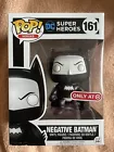 Negative Batman Funko Pop Vinyl Figure #161 DC Comics Pop Super Heroes