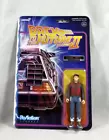 NEW 2015 FUNKO REACTION ACTION FIGURE BACK TO THE FUTURE II MARTY W/HOVER BOARD