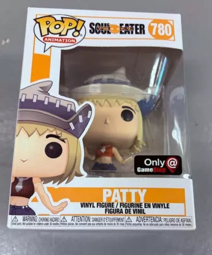 New Funko Pop Anime 780 Patty Soul Eater Vinyl Figure Vaulted GameStop Exclusive