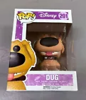 New Funko Pop Disney 201 Dug Dog UP Movie VInyl Figure Vaulted