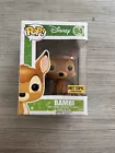 New Funko Pop Disney Flocked Bambi Hot Topic Exclusive #94