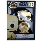 New Funko Pop Disney Lucasfilm Pin Star Wars 10 C3PO Enamel Collectible Pin