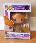 New! Funko Pop! Disney Princess Cinderella GOLD Exclusive #222 + Pin + Protector