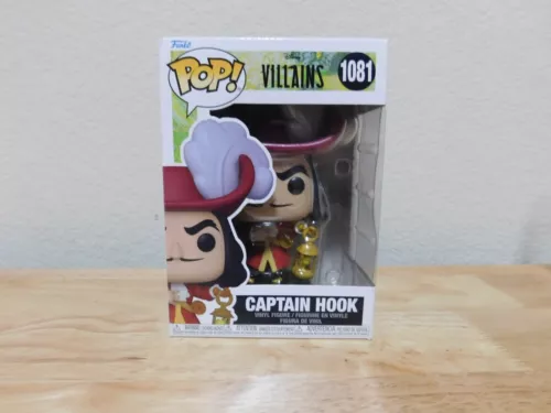 New Funko Pop Disney Villains #1081 Captain Hook vinyl figure