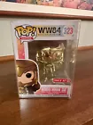 NEW Funko Pop Heroes WONDER WOMAN Chrome Golden Armor WW84 #323 Target Exclusive